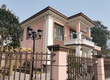 廣安武勝別墅施工案例